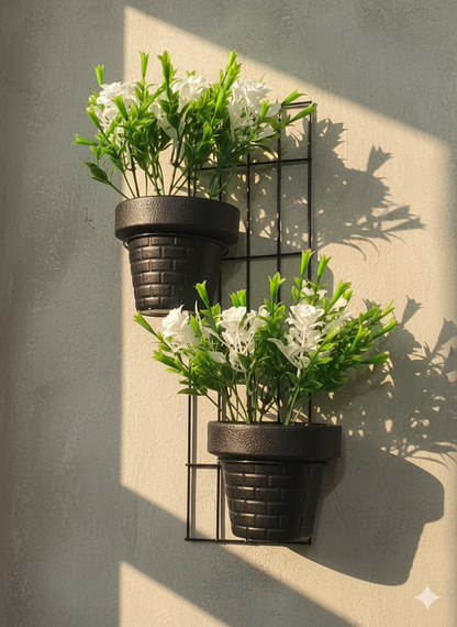 Modern Colorful Flower Wall Stands